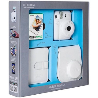 Фотокамера FujiFilm Instax Mini 12 bundle 10 Clay White