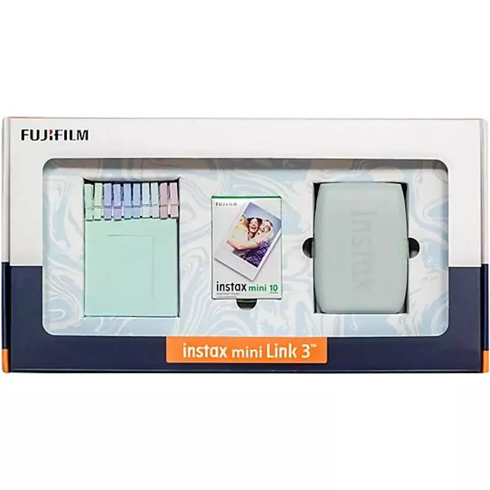 Фотоаппарат моментальной печати FUJIFILM Instax Mini Link3 R Green Bundle Box