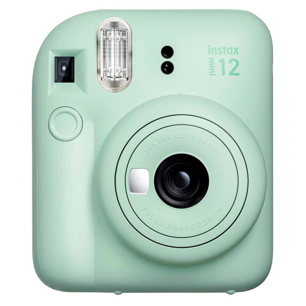 Fujifilm лезде басып шығаратын фотоаппарат Instax mini 12 Mint Green Bundle Box - фото 2
