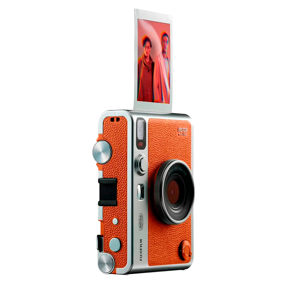 Фотоаппарат моментальной печати Fujifilm instax mini evo коричневый ex d - фото 3