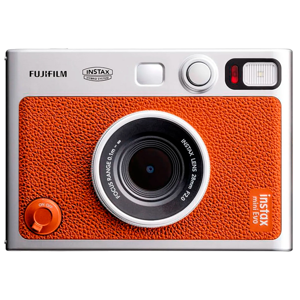 Фотоаппарат моментальной печати Fujifilm instax mini evo коричневый ex d