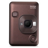 Fujifilm лезде басып шығаратын гибридті фотокамера instax mini liplay deep bronze vn ex d