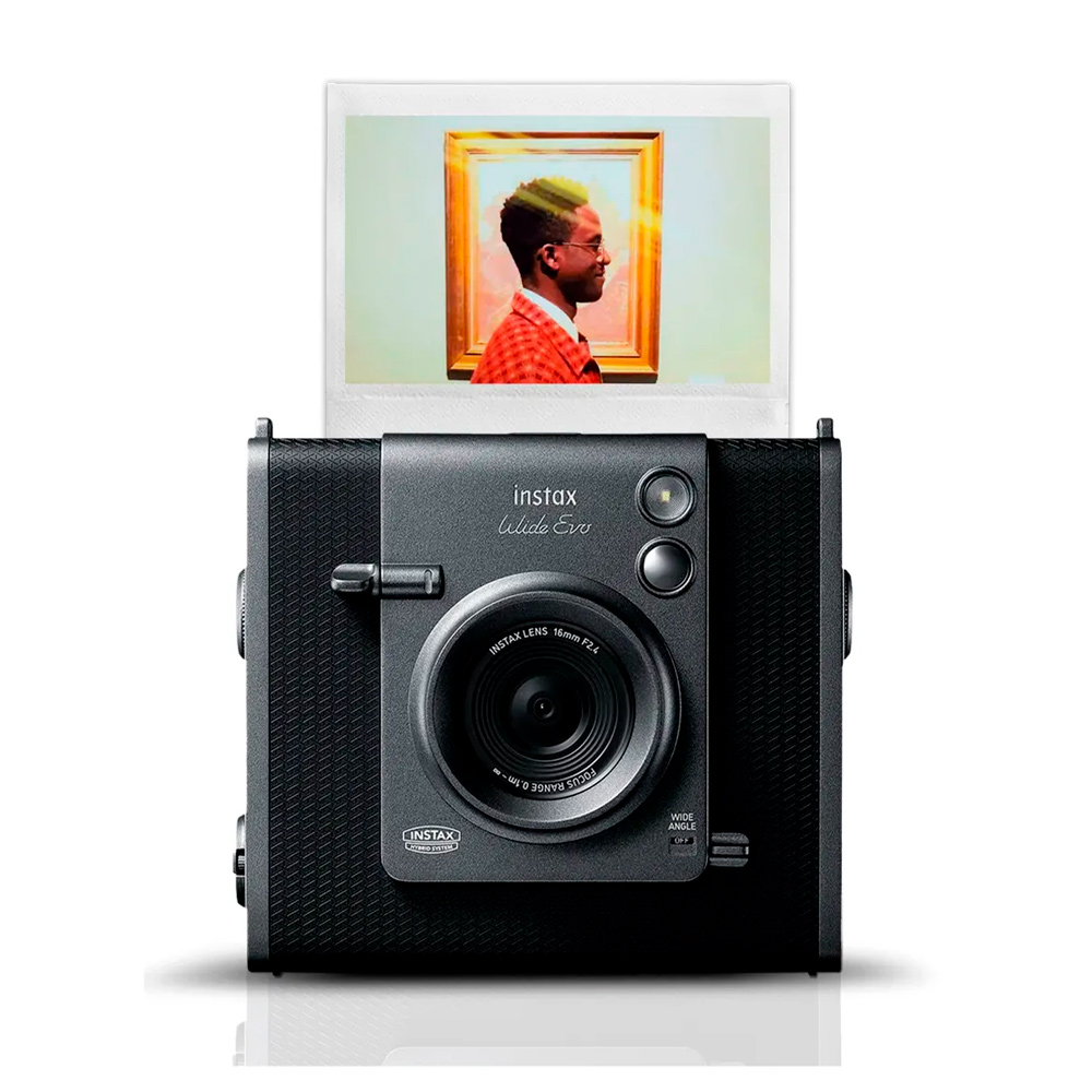 Фотоаппарат моментальной печати Fujifilm instax wide evo black ex d - фото 2