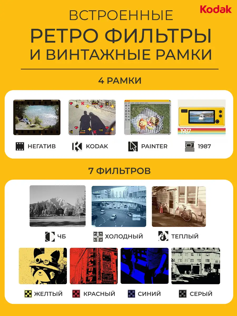 Фотоаппарат цифровой Kodak Charmera 1987 - фото 11