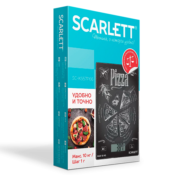 Весы кухонные Scarlett SC-KS57P66 - фото 3