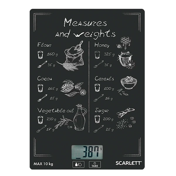 Весы кухонные Scarlett SC-KS57P64