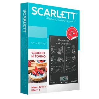 Весы кухонные Scarlett SC-KS57P64