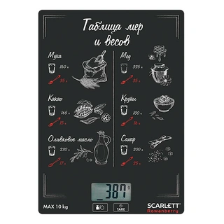 Весы кухонные Scarlett SC-KS57P94
