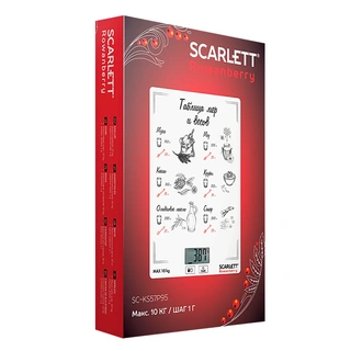 Весы кухонные Scarlett SC-KS57P95