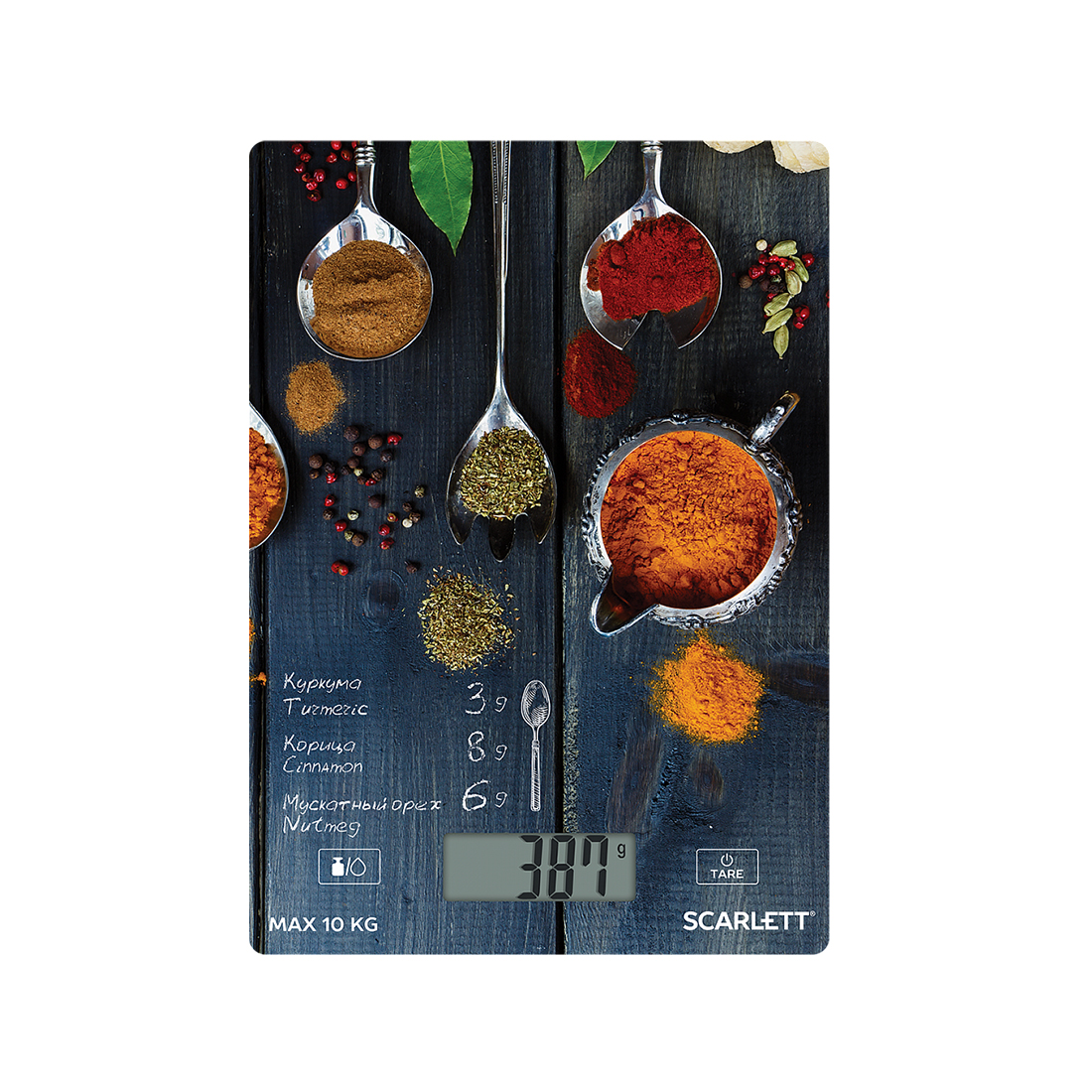 Весы кухонные Scarlett SC-KS57P68 