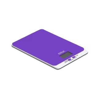 Весы кухонные Kitfort КТ-803-6, фиолетовые 