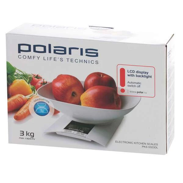 Весы кухонные Polaris PKS 0323DL - фото 7