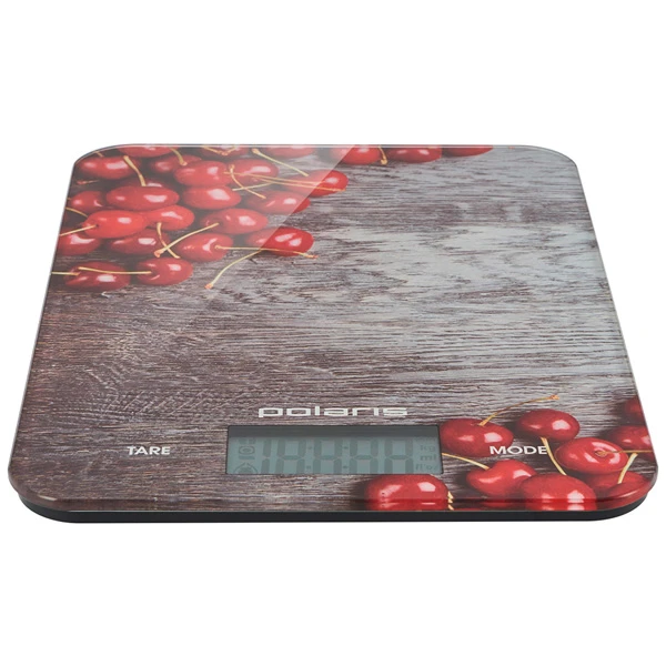 Весы кухонные Polaris PKS 1046DG Cherry - фото 3