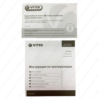 Весы кухонные Vitek VT-2426 L - фото 4
