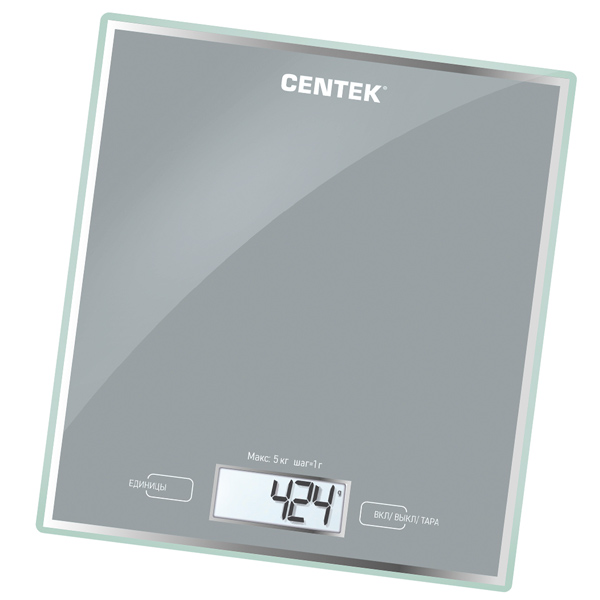 Весы кухонные Centek CT-2462 Silver