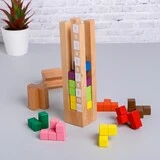 Развивающая игра «Попробуй собери башню» 5,5×21,5×20,5 см 