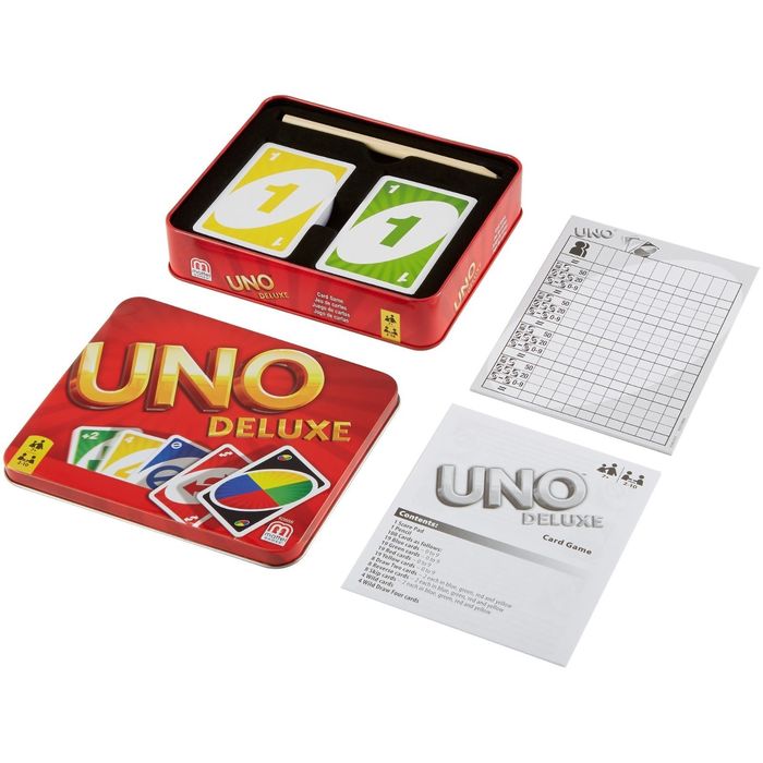 Настольная карточная игра UNO - версия люкс 