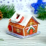 3D Конструктор фигурки «Дом деда мороза»  - фото 2