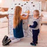 Дом-раскраска из картона «Мой домик»  - фото 3