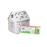 Домик из картона «Дом-раскраска» 