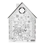 Домик из картона «Домик новогодний»  - фото 4