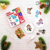 Аквамозаика «Животные в шапочках», значки  - фото 2