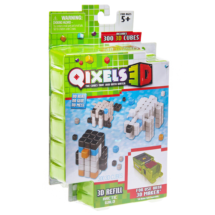 Дополнительные наборы для «3D Принтера» Qixels, МИКС 