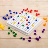 Весёлая мозаика «Новогодняя», цвета, счёт, буквы, цифры  - фото 3