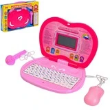 Компьютер детский обучающий с микрофоном русско-английский язык, 30 программ, МИКС 