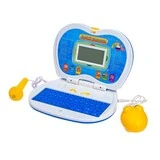 Компьютер детский обучающий с микрофоном русско-английский язык, 30 программ, МИКС  - фото 6