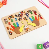 Бизиборд «Сорока-белобока», 33 детали 