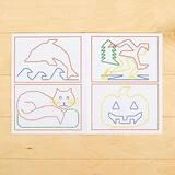 Шнуровальный планшет «Весёлые рисунки», ручка для шнурка, основа, схемы  - фото 2