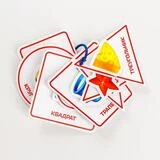 Игра на липучках «Весёлые липучки. Учим формы»  - фото 2