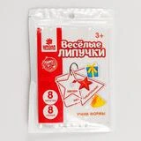 Игра на липучках «Весёлые липучки. Учим формы»  - фото 4
