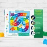 Планшет для рисования светом "Давай играть!" с трафаретом  - фото 4