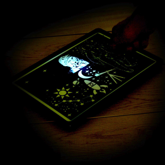 Мини-планшет для рисования светом «Привет с моря» 
