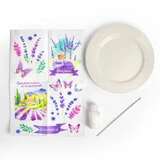 Набор для творчества «Декупаж тарелки: Прованс»  - фото 2