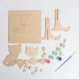 3D картина «Игривая кошечка» 20×20×4 см  - фото 3