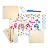 Набор для декупажа шкатулки «Весёлые единорожки»  - фото 2