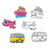 Витраж из пластилина «Крутые гонки», МИКС  - фото 2