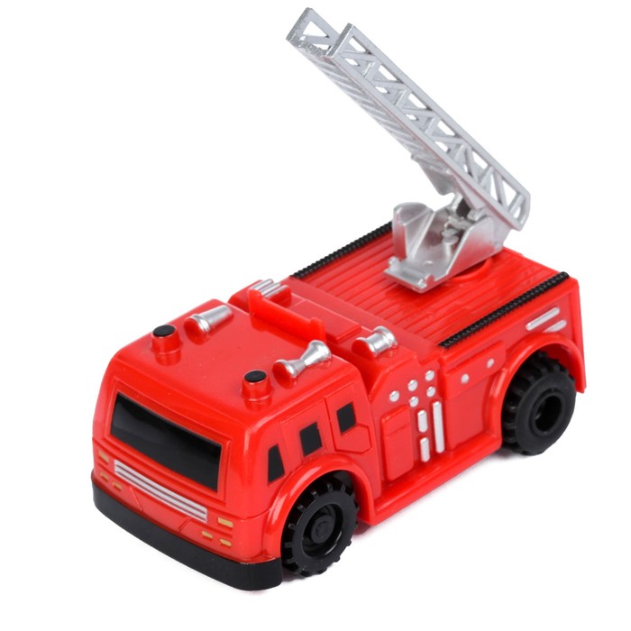 Набор игровой «Умная машинка», пожарная машинка, ездит по линии 