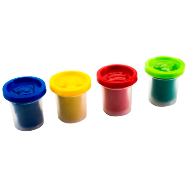 Набор для лепки Genio Kids Тесто-пластилин Неоновые цвета (TA1016V )