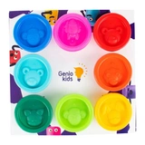 Набор для лепки Genio Kids Тесто-пластилин 8 цветов (TA1045) - фото 2