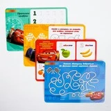 Письменный набор в рюкзаке-картон, Тачки  - фото 3