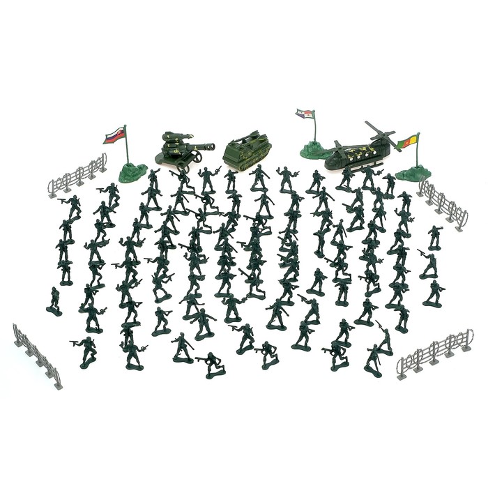 Набор солдатиков «Военный» 
