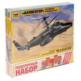 Сборная модель «Российский боевой вертолёт Ка-52 «Аллигатор», МИКС  - фото 3