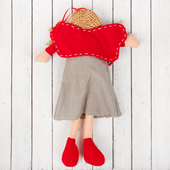 Кукла интерьерная «Ангелочек», с сердцем на платье, цвета МИКС 