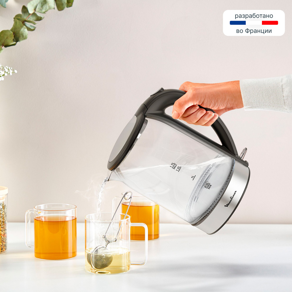 Чайник электрический Moulinex BY3S0DF0 - фото 3