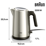 Чайник Braun WK5200BK - фото 3