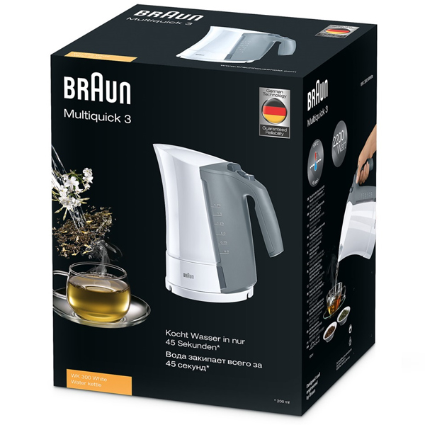 Чайник Braun BR WK 300 (white)
